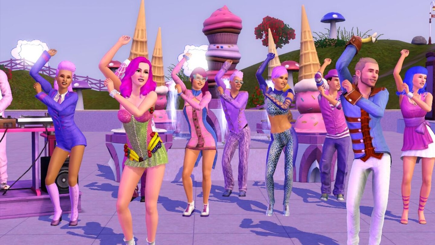 Die Sims 3 ShowtimeKaty Perry hat einen Gastauftritt in dem Addon