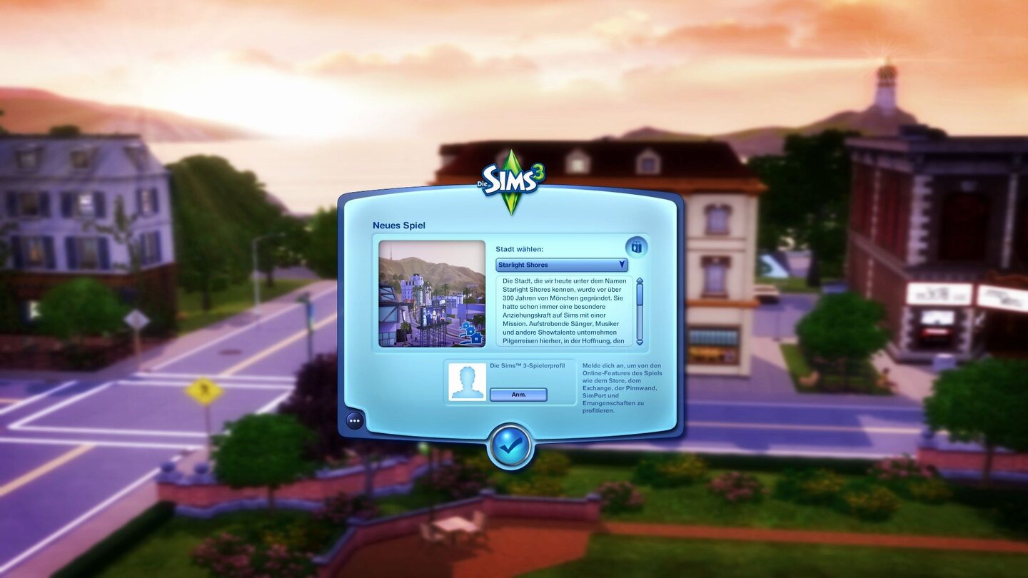 Die Sims 3: ShowtimeMit Starlight Shores führt Showtime eine neue Nachbarschaft ein, die vor allem Bühnen, Clubs und Konzerthallen beheimatet.