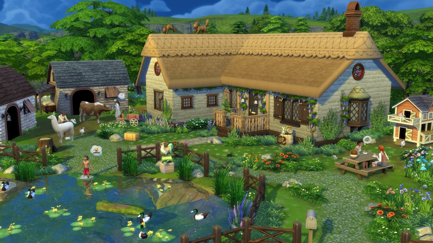 Die Sims 4: Landhaus-Leben