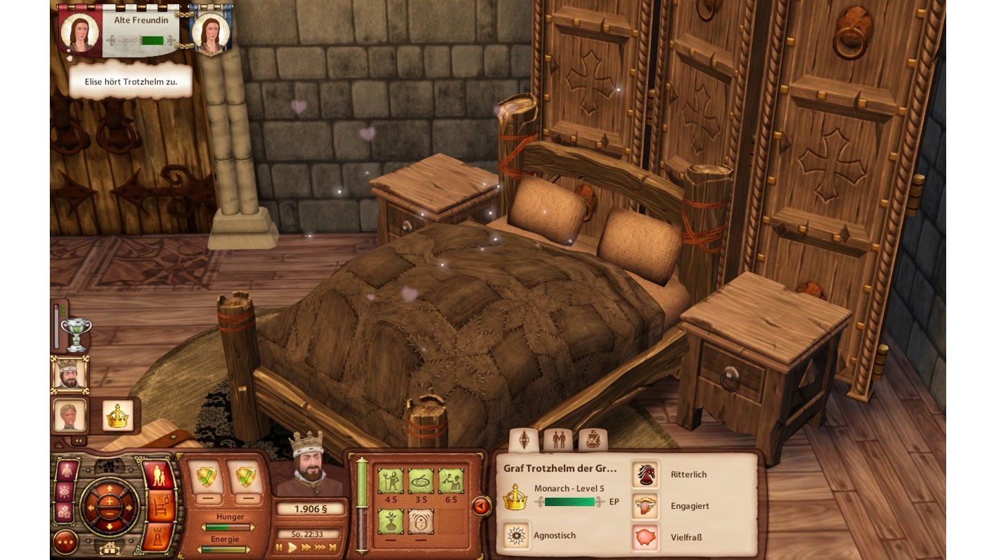 Die Sims: MittelalterPC-Screenshots aus Test-Version