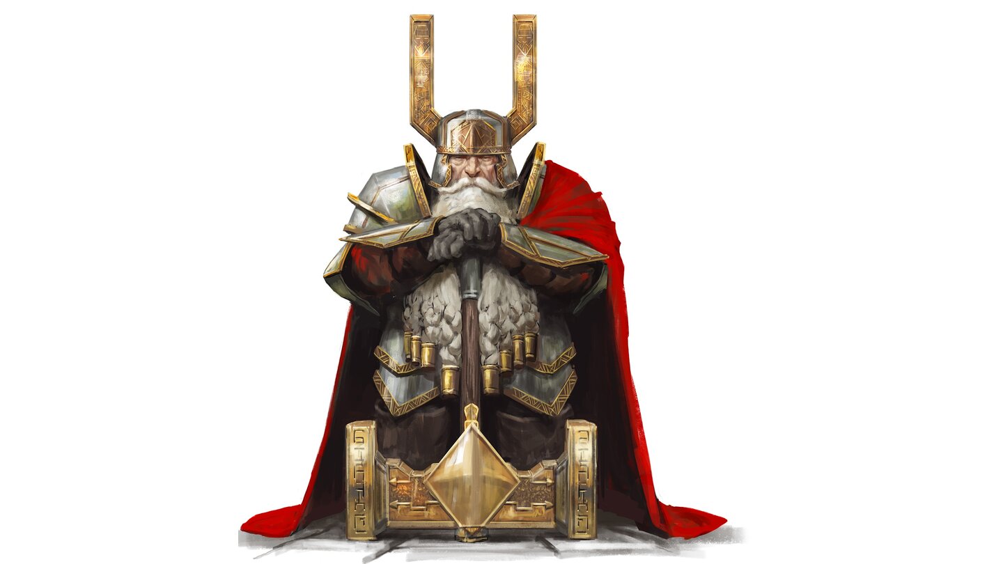 Die ZwergeGiselbart Eisenauge war König des Zwergenstamms der Fünften, bis die Orks und Albae die Verteidigung durchbrachen und ins geborgene Land drangen.