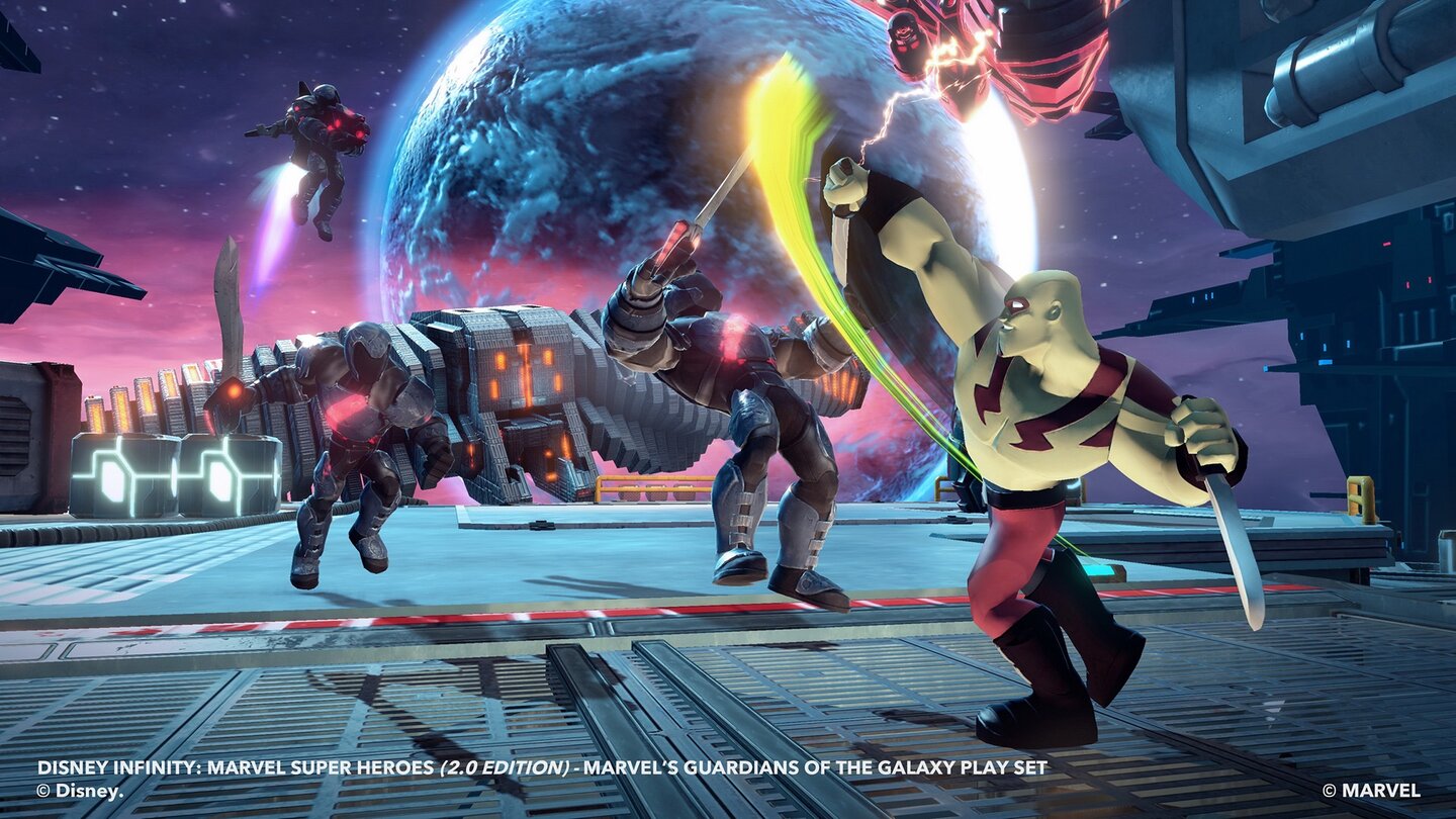 Disney Infinity 2.0: Marvel Super Heroes - Screenshots Guardians of the Galaxy