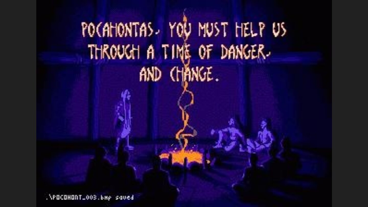 the tribe needs Pocahontas help