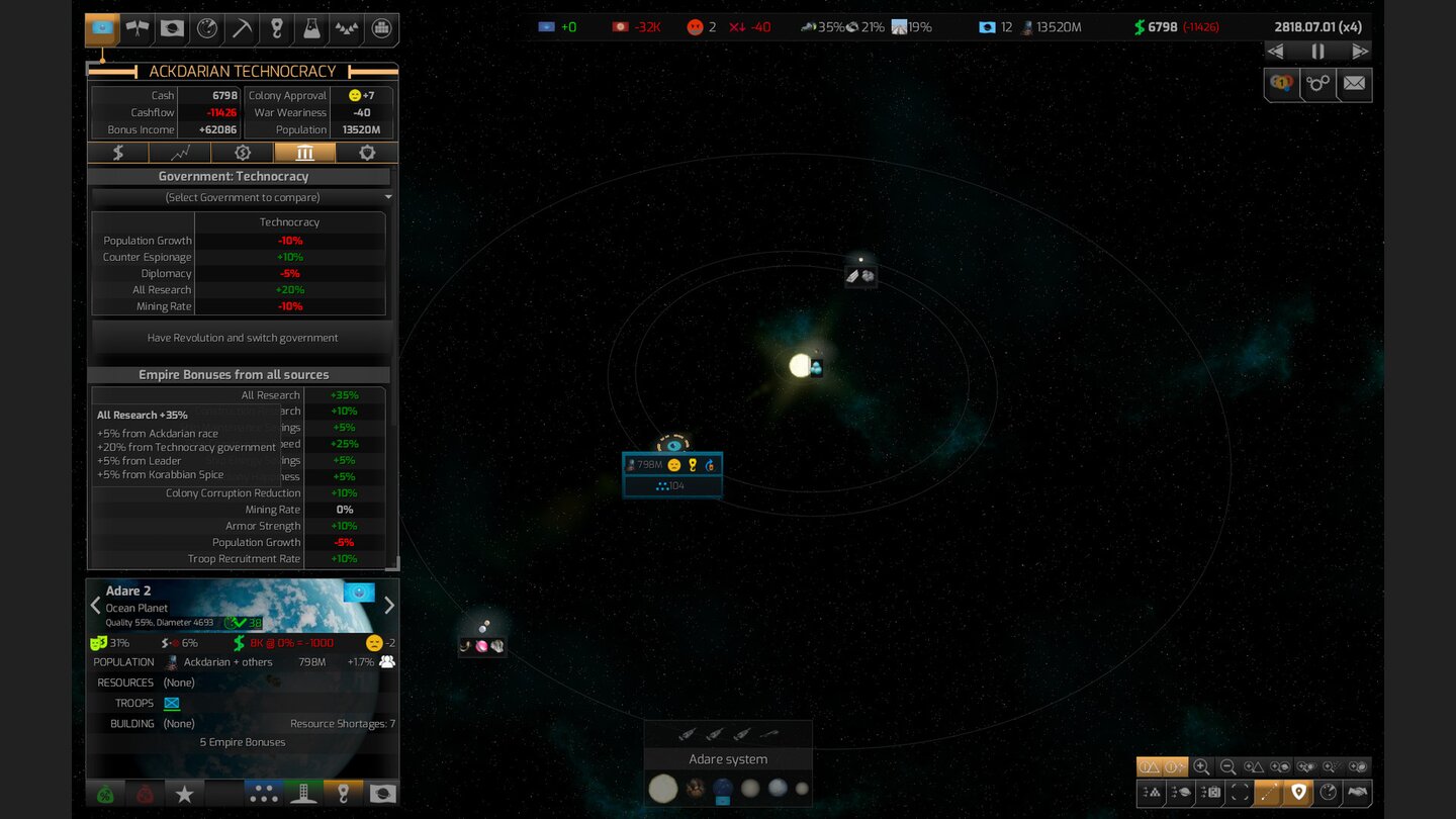 Distant Worlds 2 - Screenshots