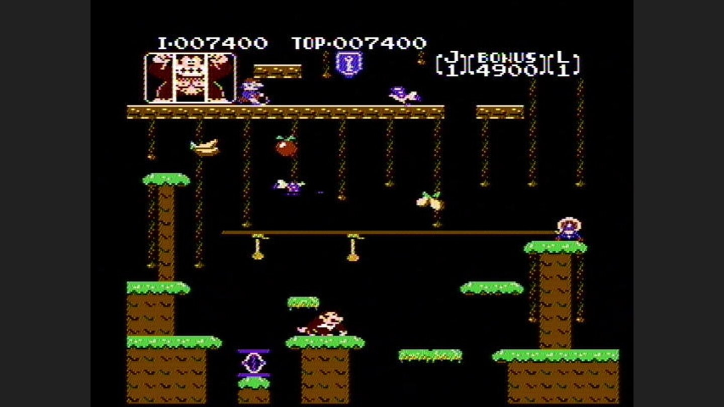 Climb your way to the top (Donkey Kong Jr.)