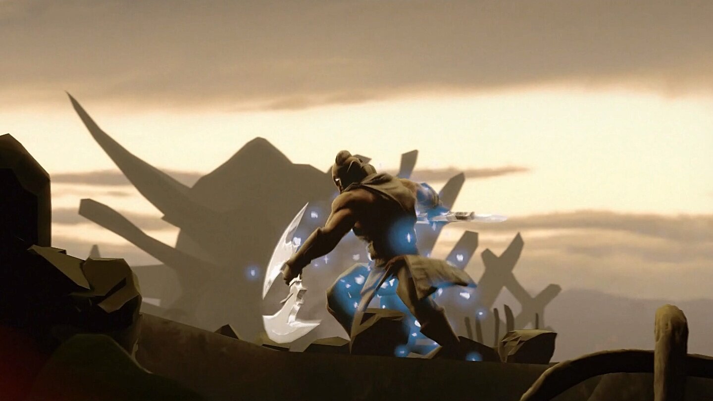 Dota 2 - Die Helden aus dem Gamescom-Trailer Magina (The Antimage) ist im Trailer nur für Sekundenbruchteile zu sehen.