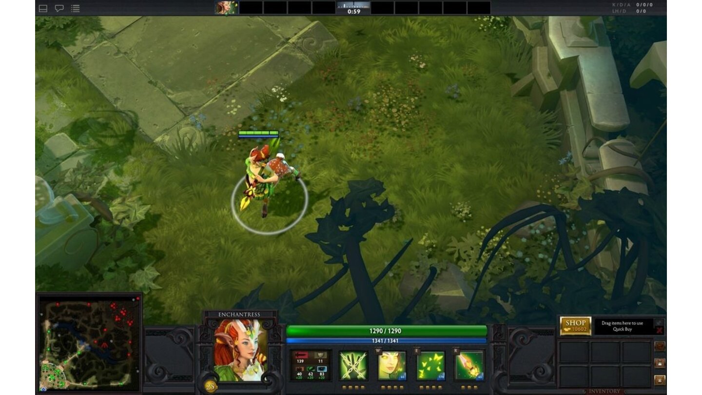 Dota 2 - Die Ingame-Models der HeldenEnchantress