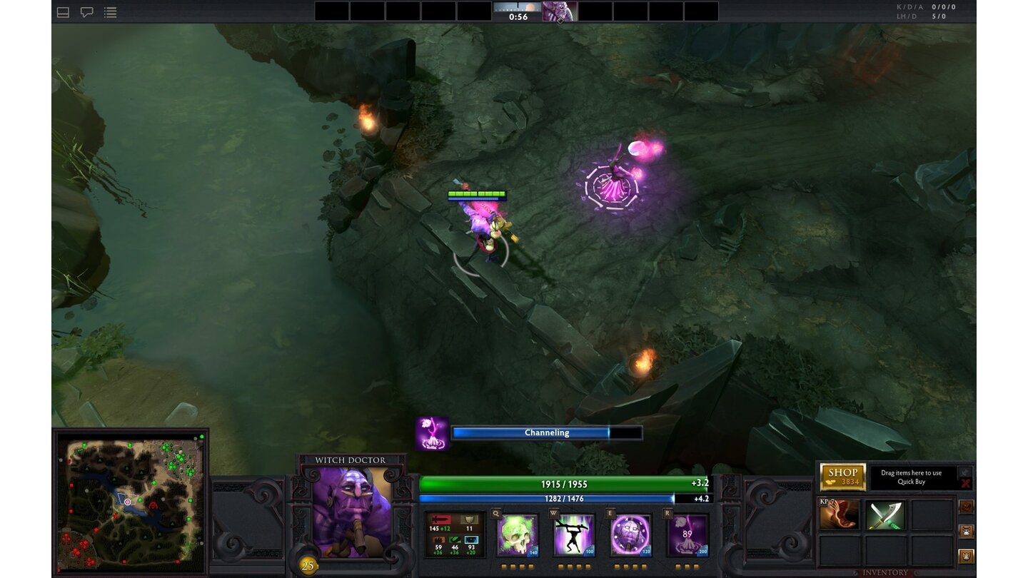 Dota 2 - Die Ingame-Models der HeldenWitch Doctor - Death Ward