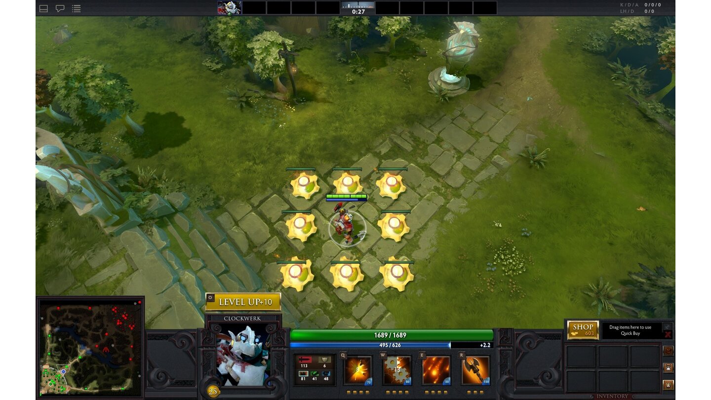 Dota 2 - Die Ingame-Models der HeldenClockwerk - Power Cogs