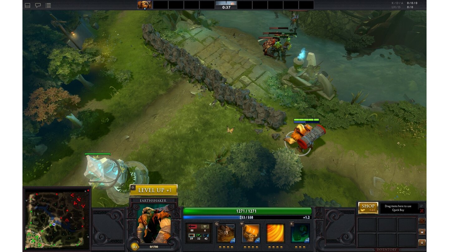 Dota 2 - Die Ingame-Models der HeldenEarthshaker - Fissure