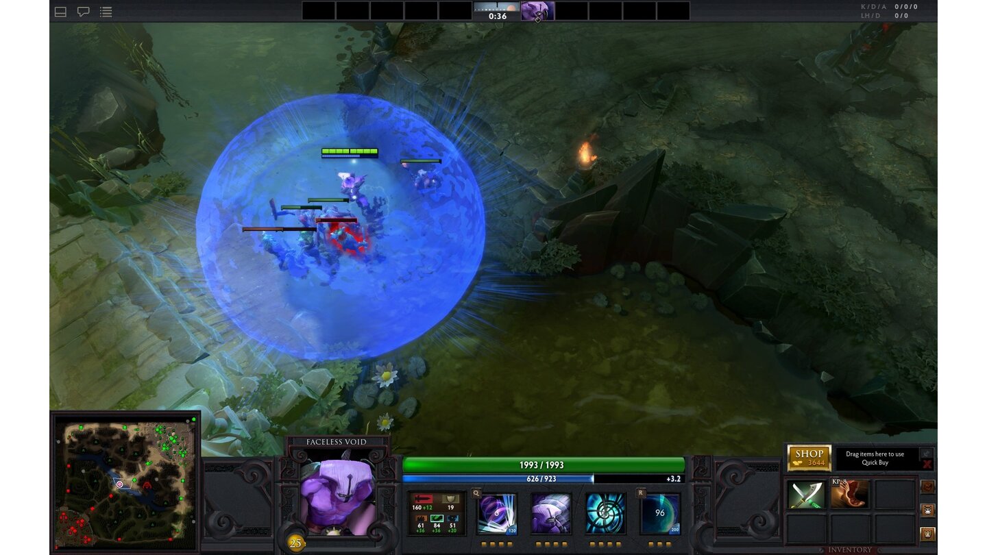 Dota 2 - Die Ingame-Models der HeldenFaceless Void - Chronosphere