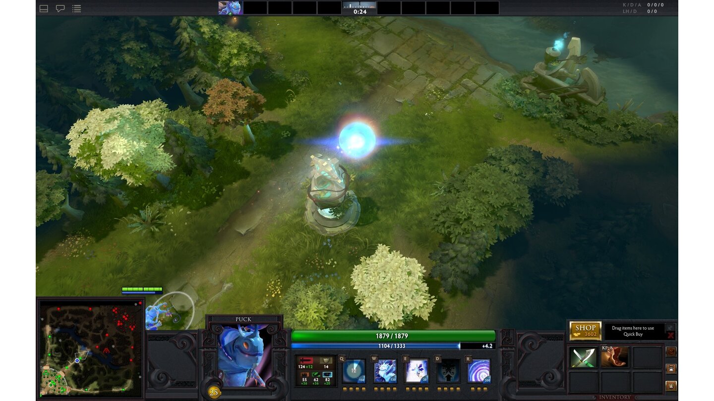 Dota 2 - Die Ingame-Models der HeldenPuck - Illusory Orb