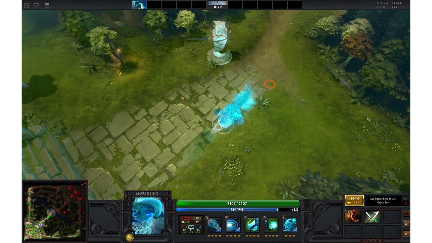 Dota 2 - Die Ingame-Models der HeldenMorphling - Waveform