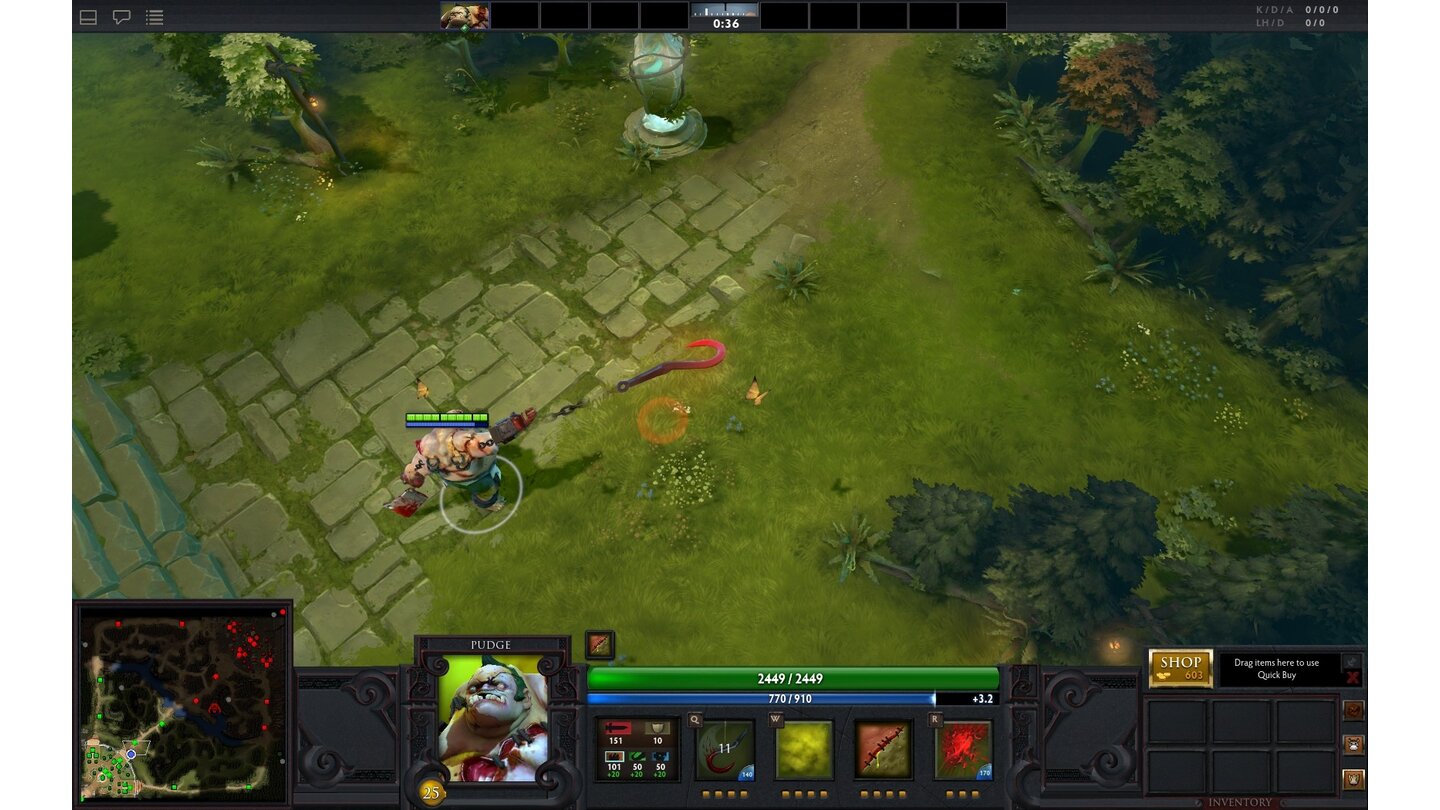 Dota 2 - Die Ingame-Models der HeldenPudge - Meat Hook