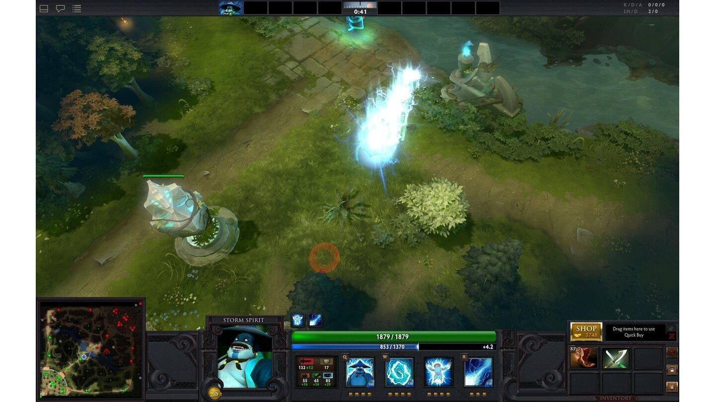 Dota 2 - Die Ingame-Models der HeldenStorm Spirit - Ball Lightning