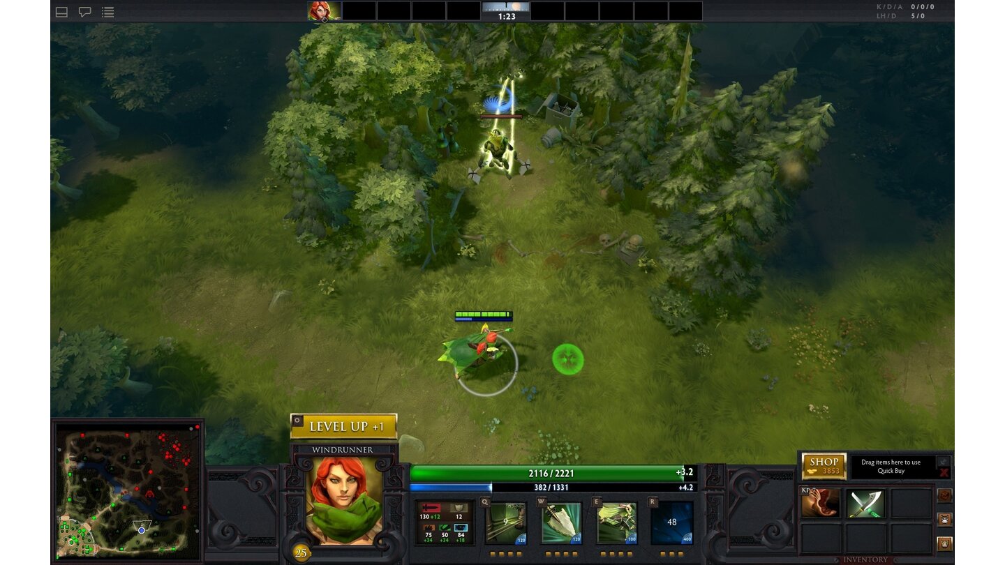 Dota 2 - Die Ingame-Models der HeldenWindrunner - Shackleshot