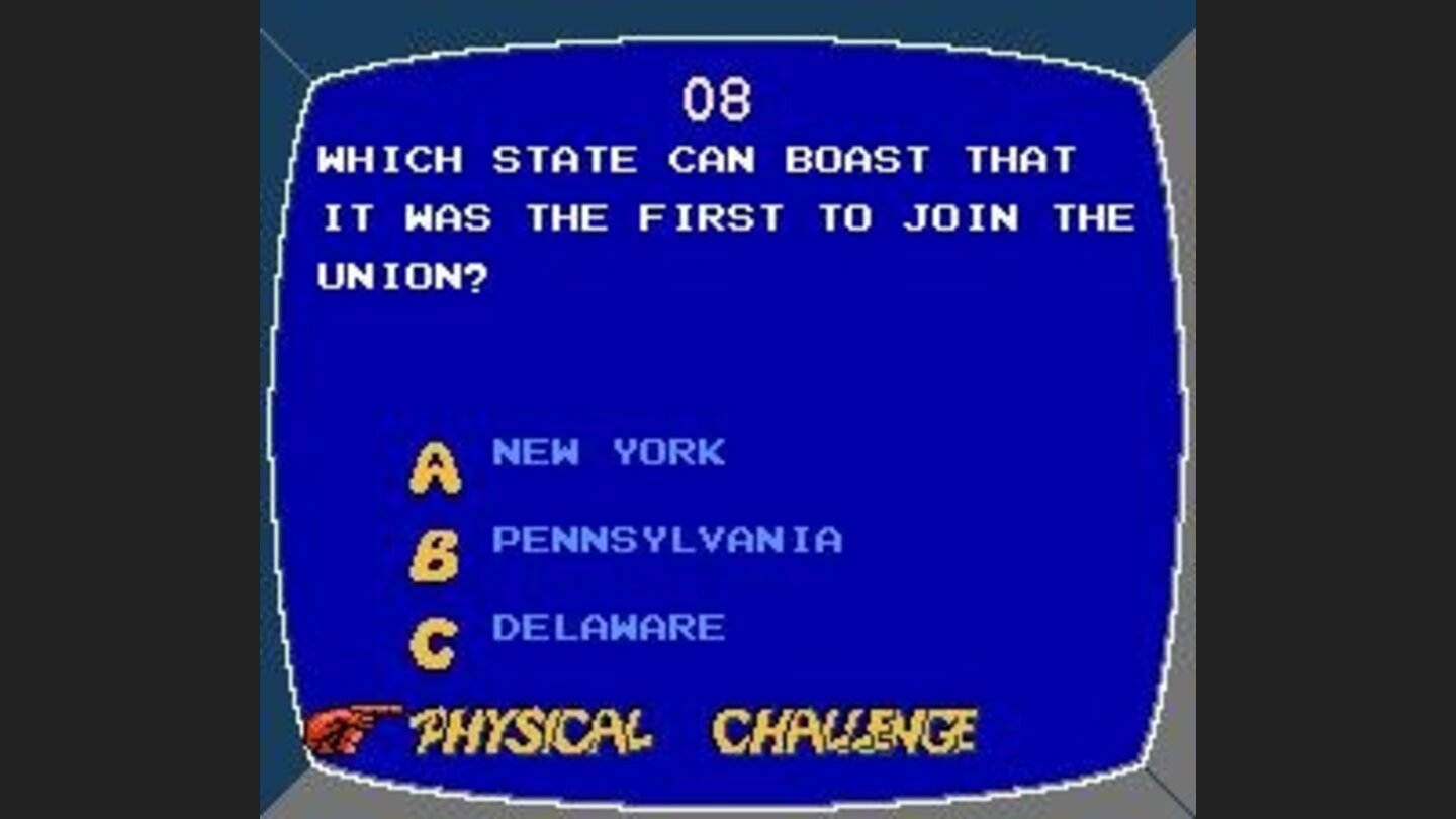 I eventually got to go with the physical challenge.