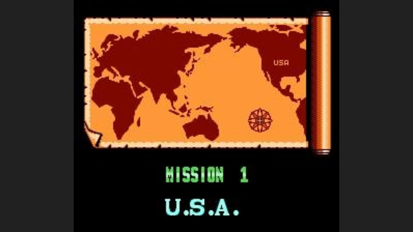 A typical mission opening.