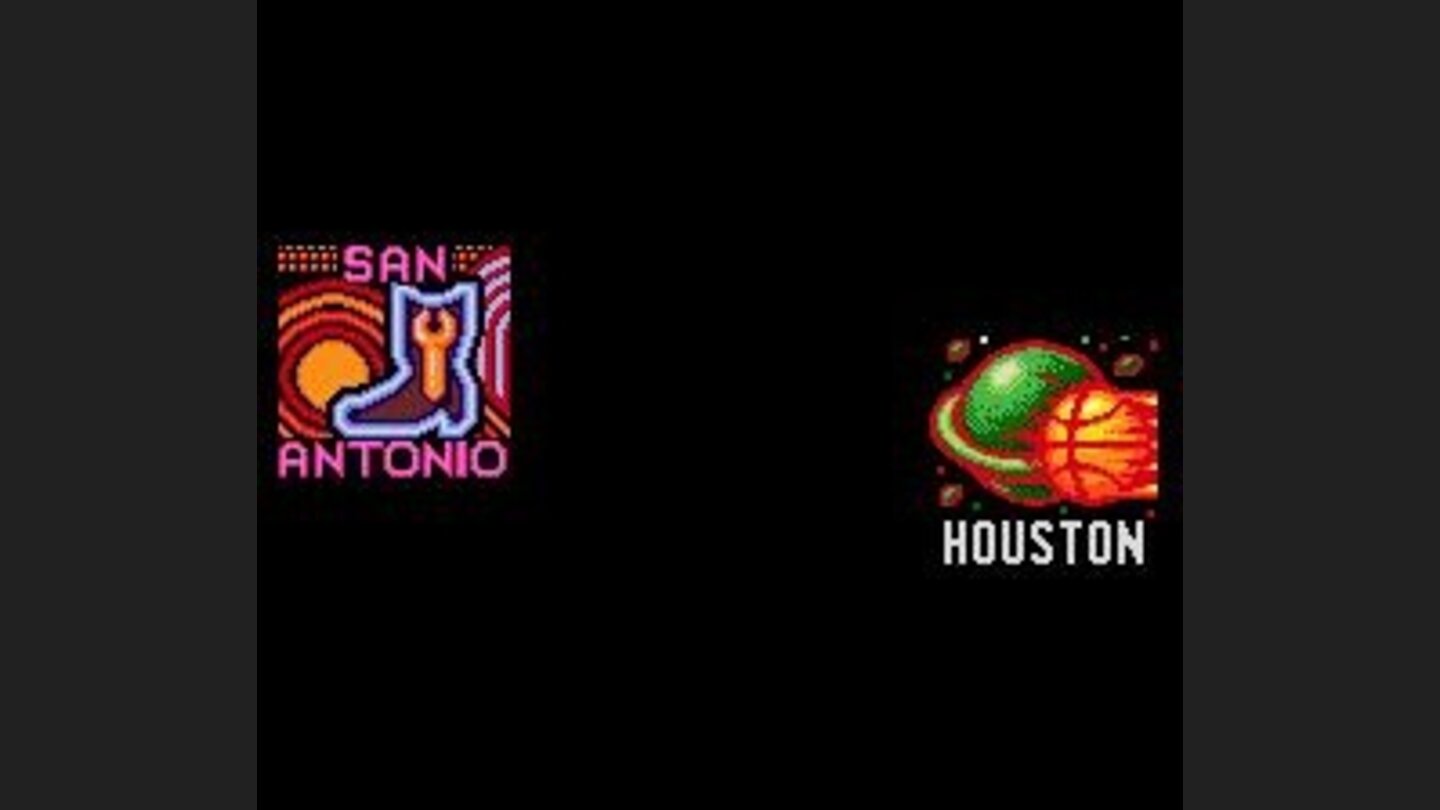 The team logos are nothing like the NBA ones - the title is not licensed