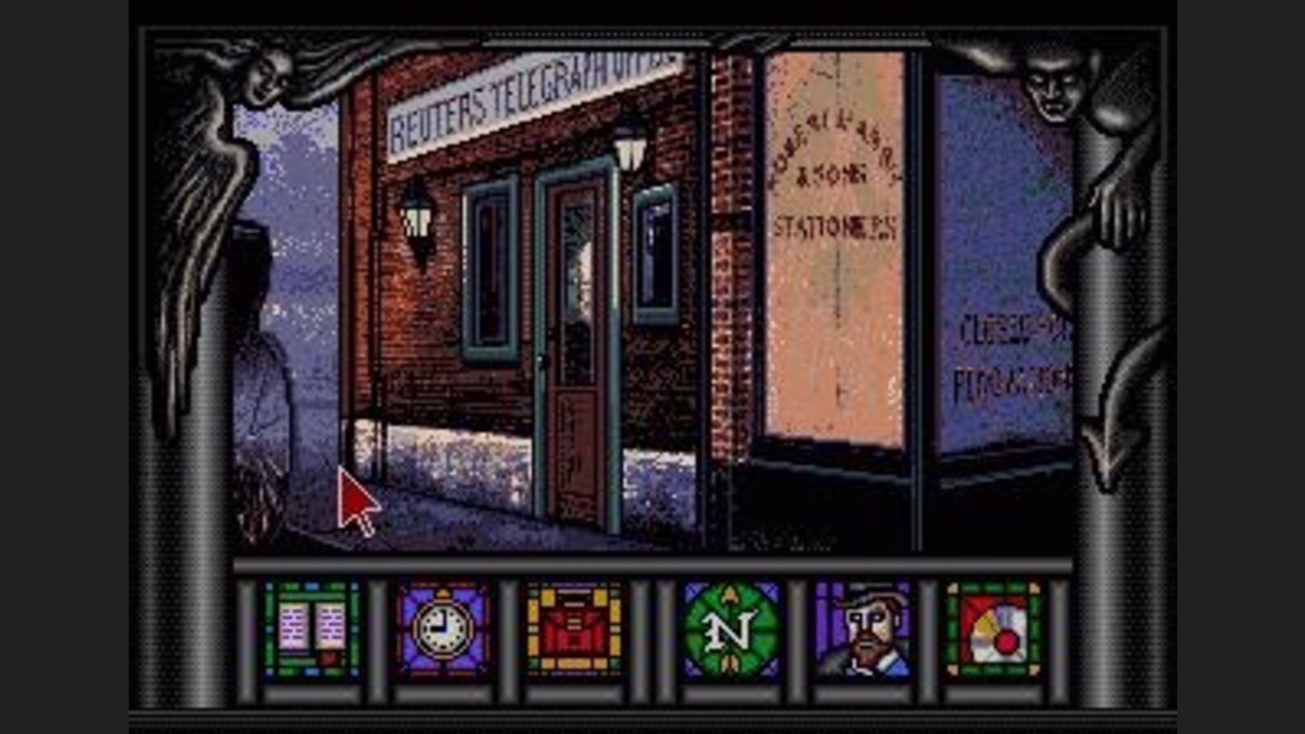 In front of Reuters telegraph office