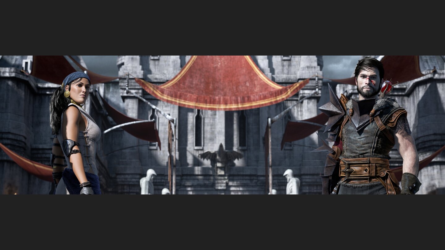 » Dualscreen-Wallpaper zu Dragon Age 2 herunterladen