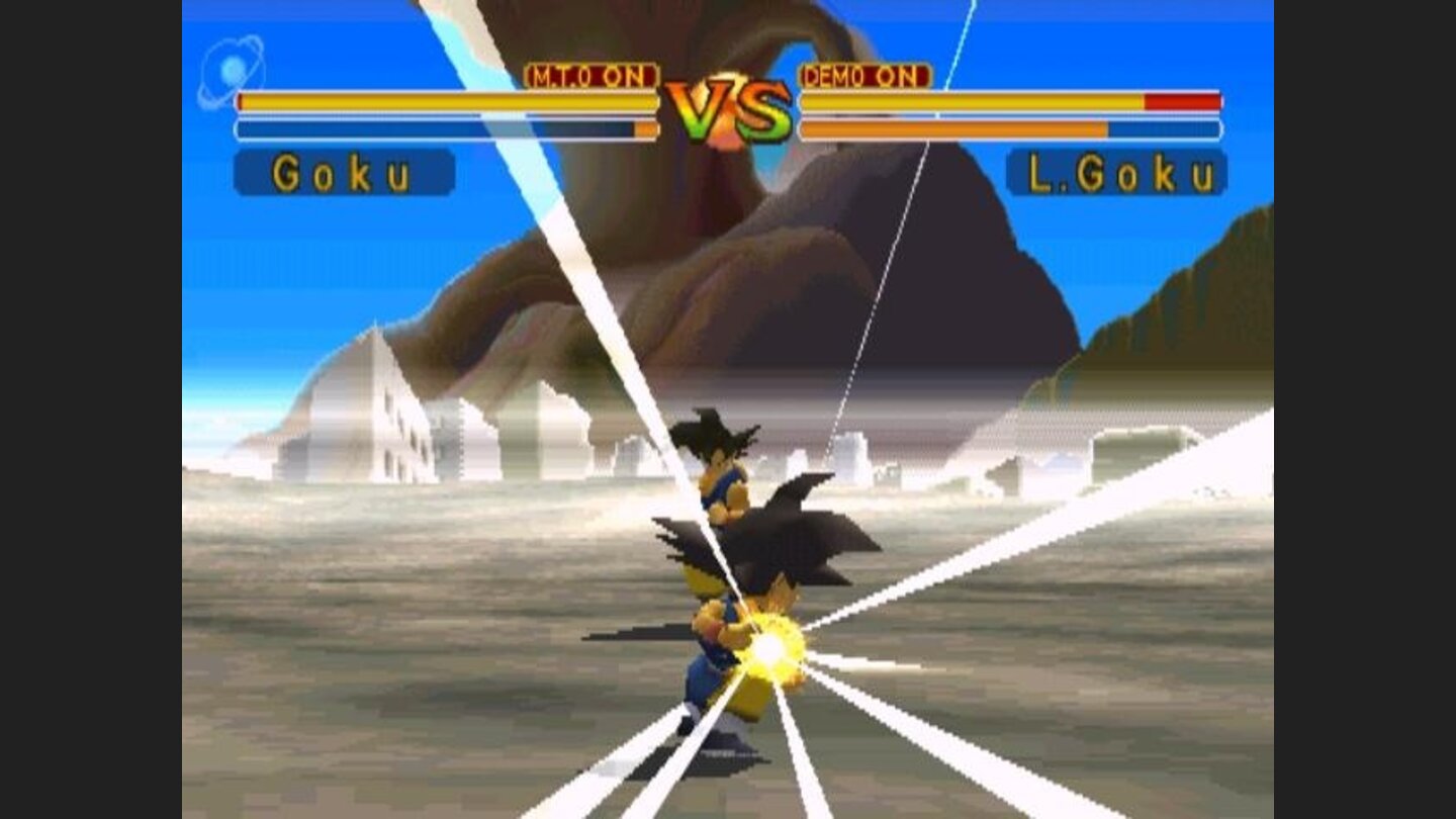 Size matters not, as Little Goku is about to show his full-grown counterpart.