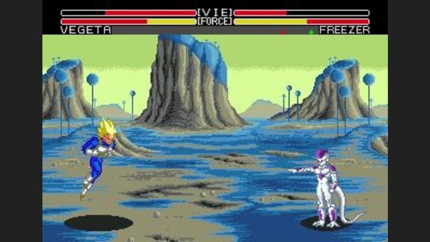 Vegeta vs Freezer