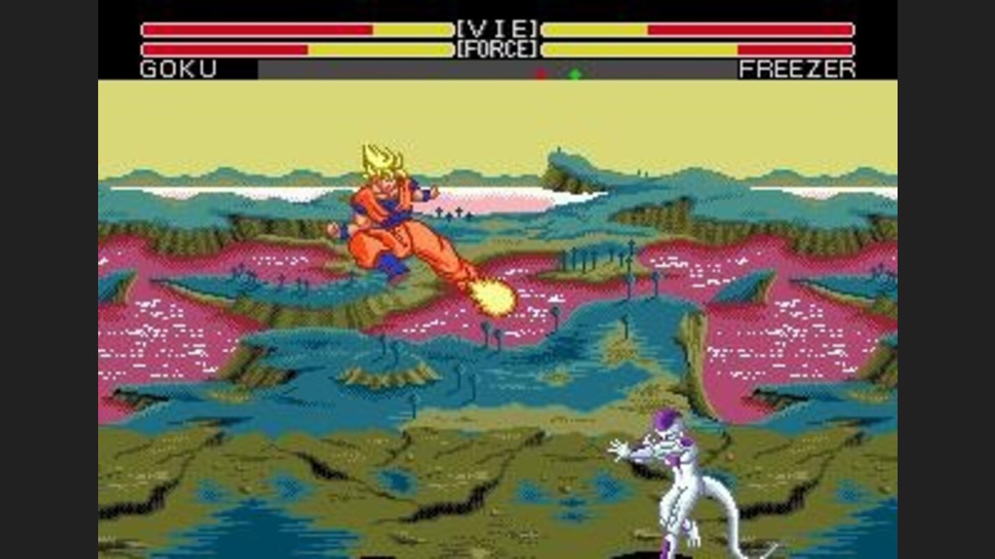 Goku vs Freezer - Namek on fire!