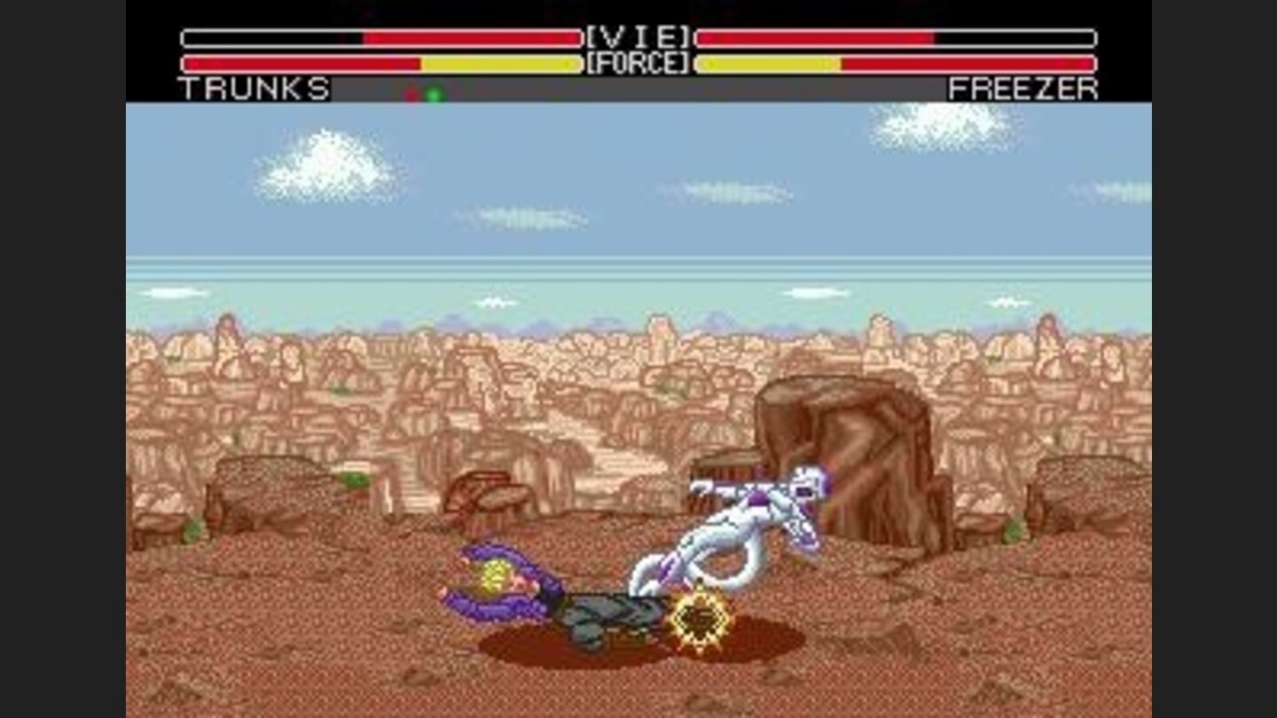 Trunks vs Freezer - Huh!, a new blond haired guy!