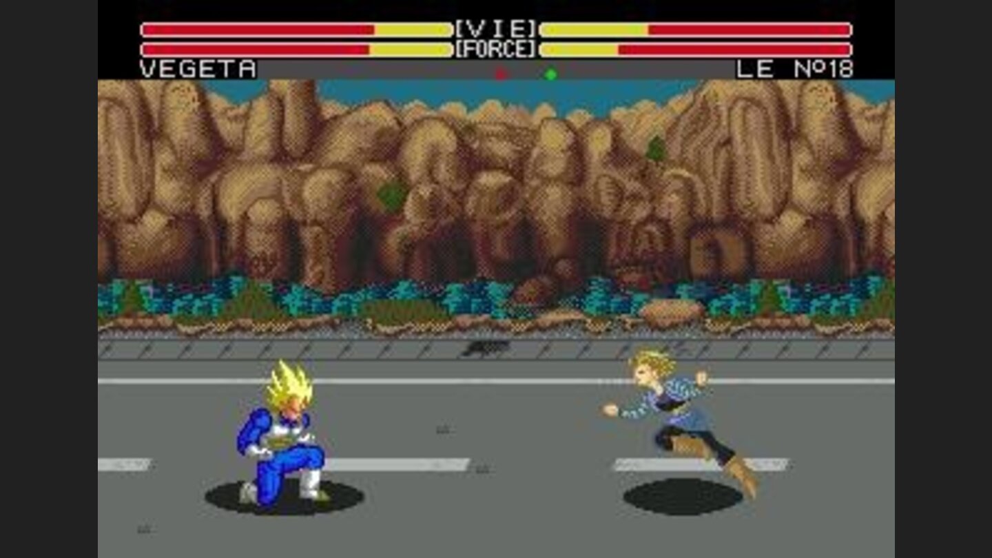 Vegeta vs C-18 (2)