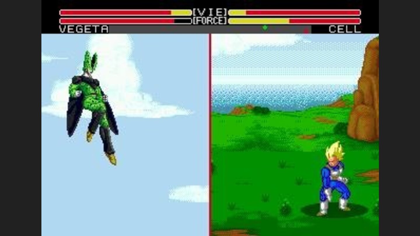 Vegeta vs Cell - Very easy