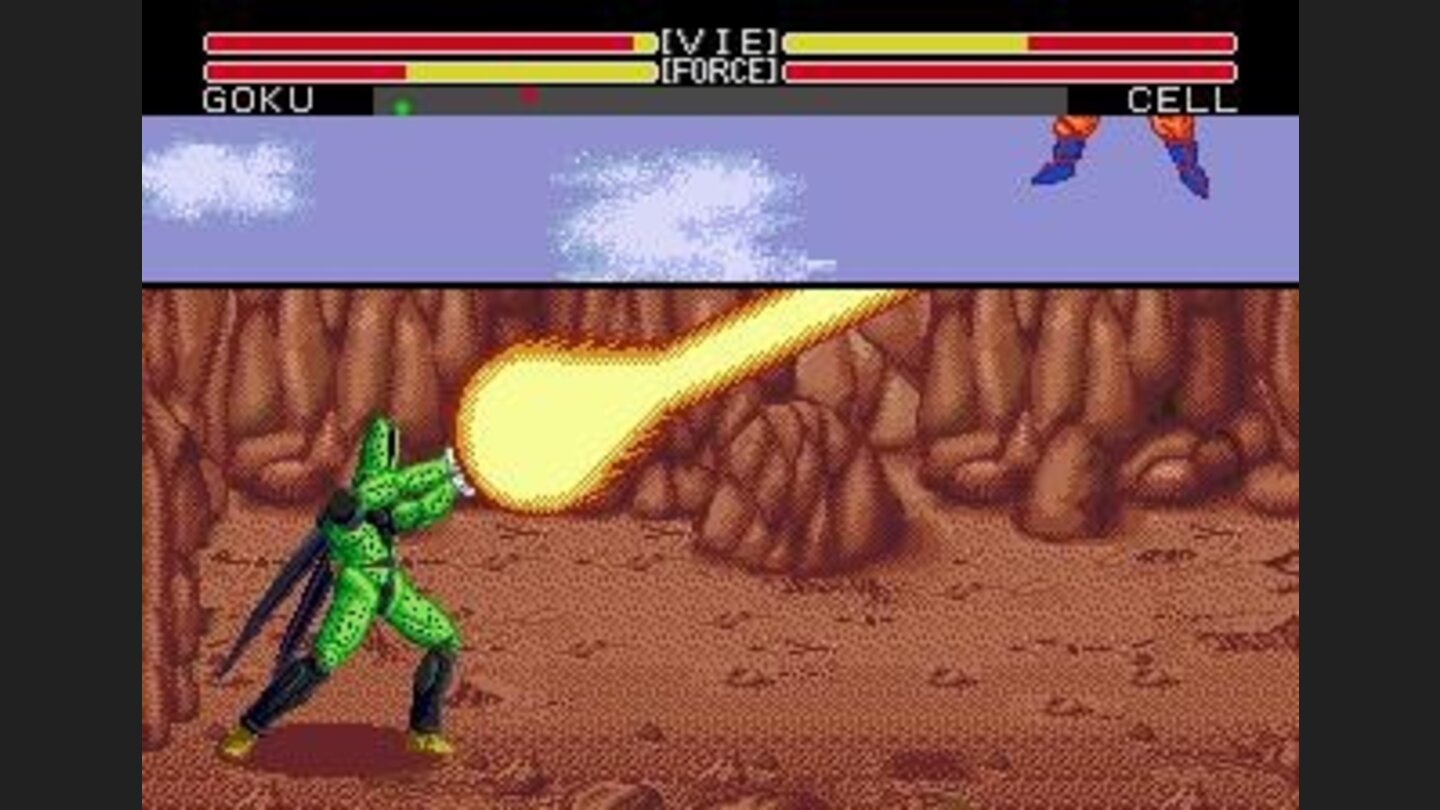 Goku vs Cell - Kame-Hame-Haaa!!