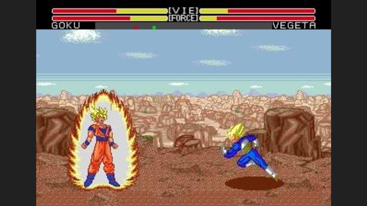 Goku vs Vegeta - Finally Vegeta found Goku!