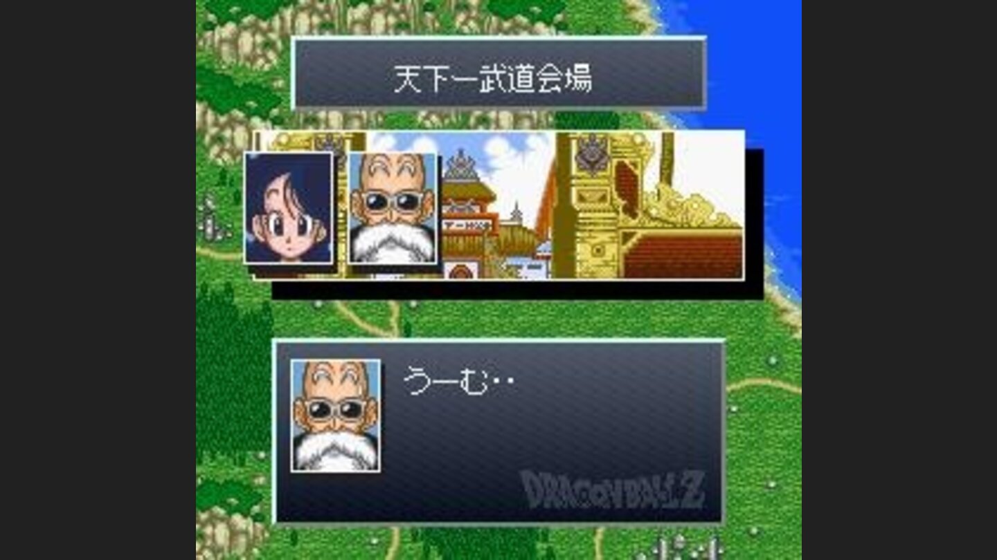 Master Roshi appears