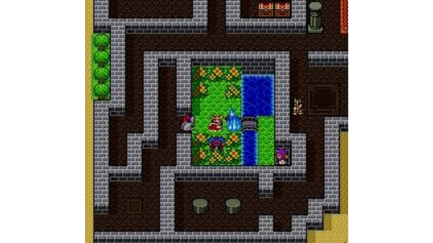 A kingdom attacked by demons (DQ2)