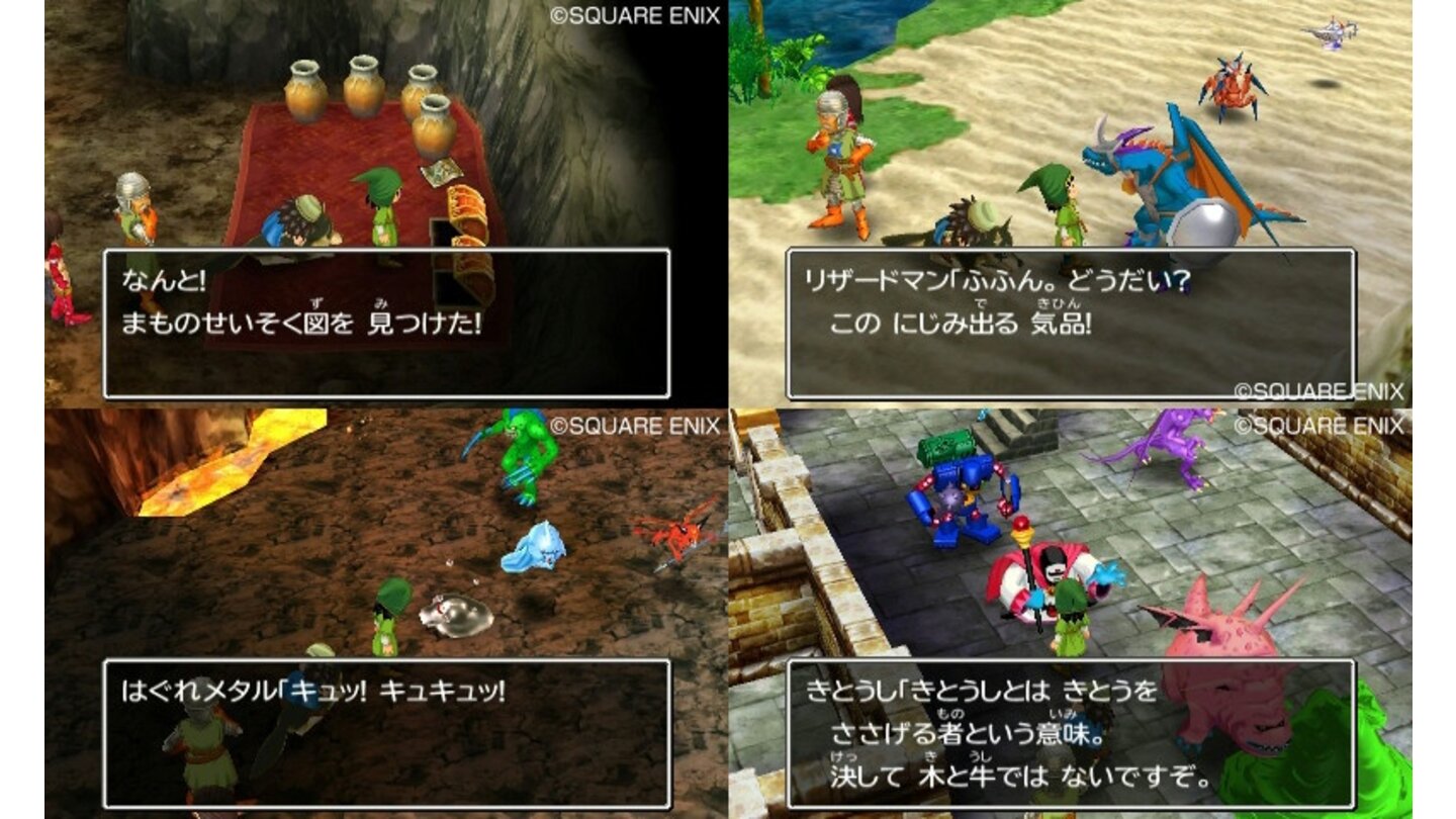 Dragon Quest VII - Bilder aus dem 3DS-Remake