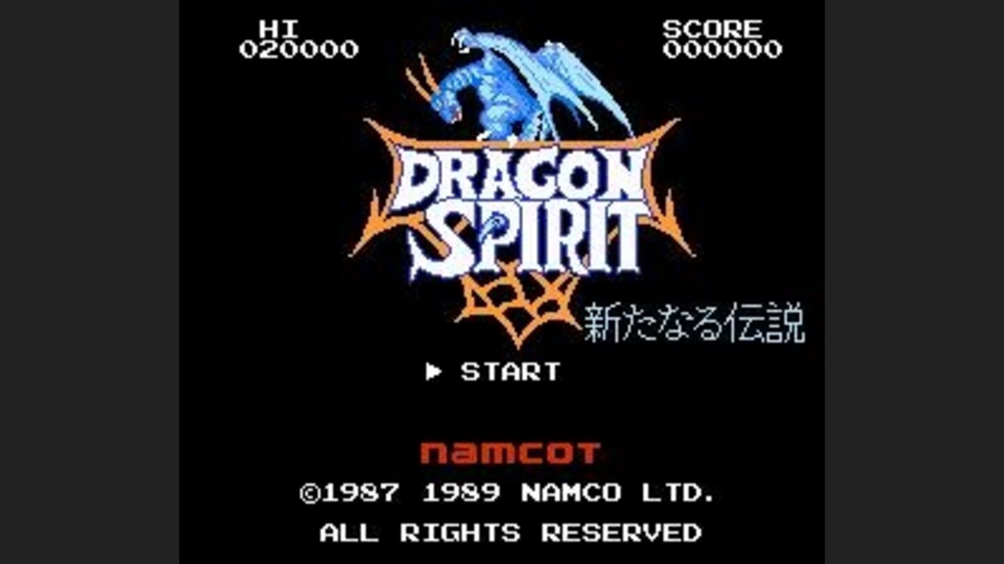 Japan Title screen