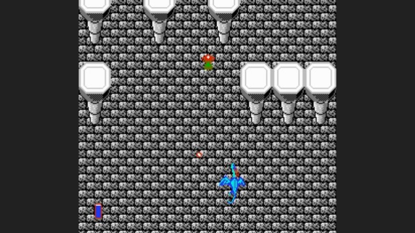 Your basic dragon with no upgrades as he dodges a fireball