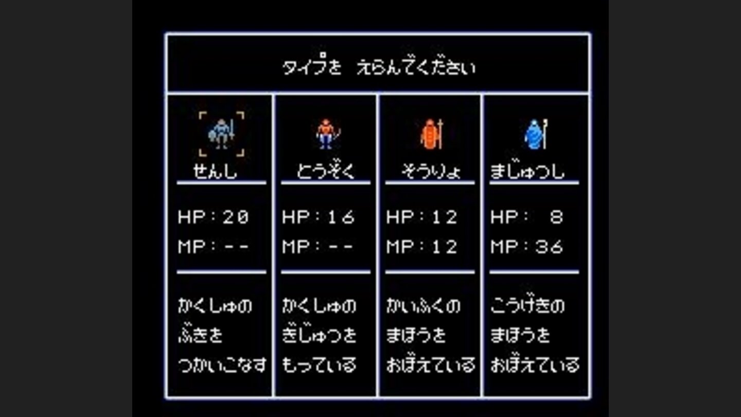 Picking up your characters