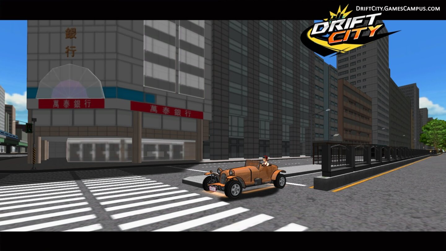 Drift CityScreenshots zur neuen Stadt Mittro City, die weitere Quests, Items und Funktionen liefert und die Story vertieft.