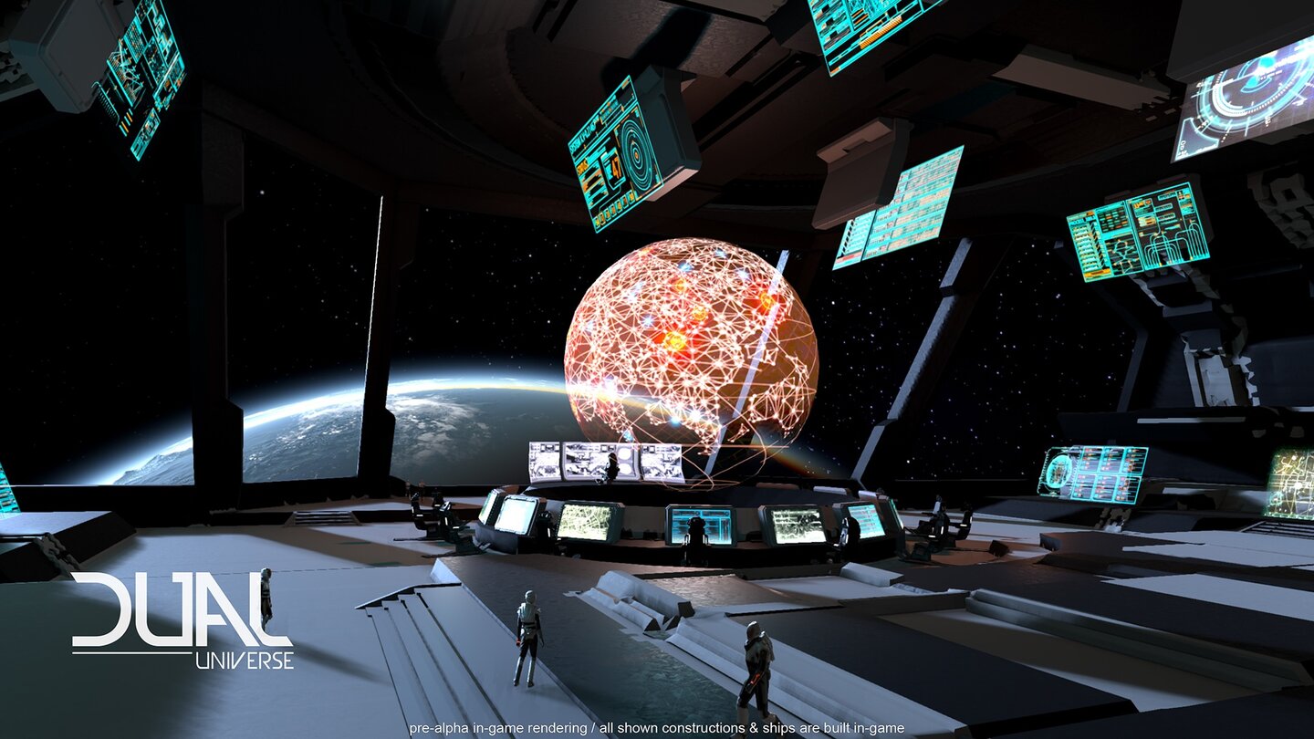 Dual Universe - PreAlpha-Screenshot - Brücke