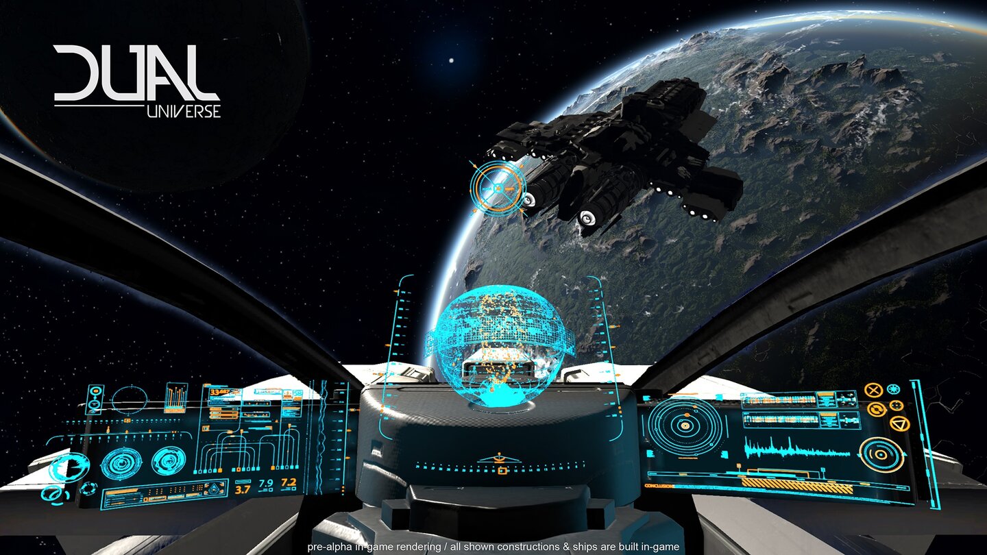 Dual Universe - PreAlpha-Screenshot - Cockpit2