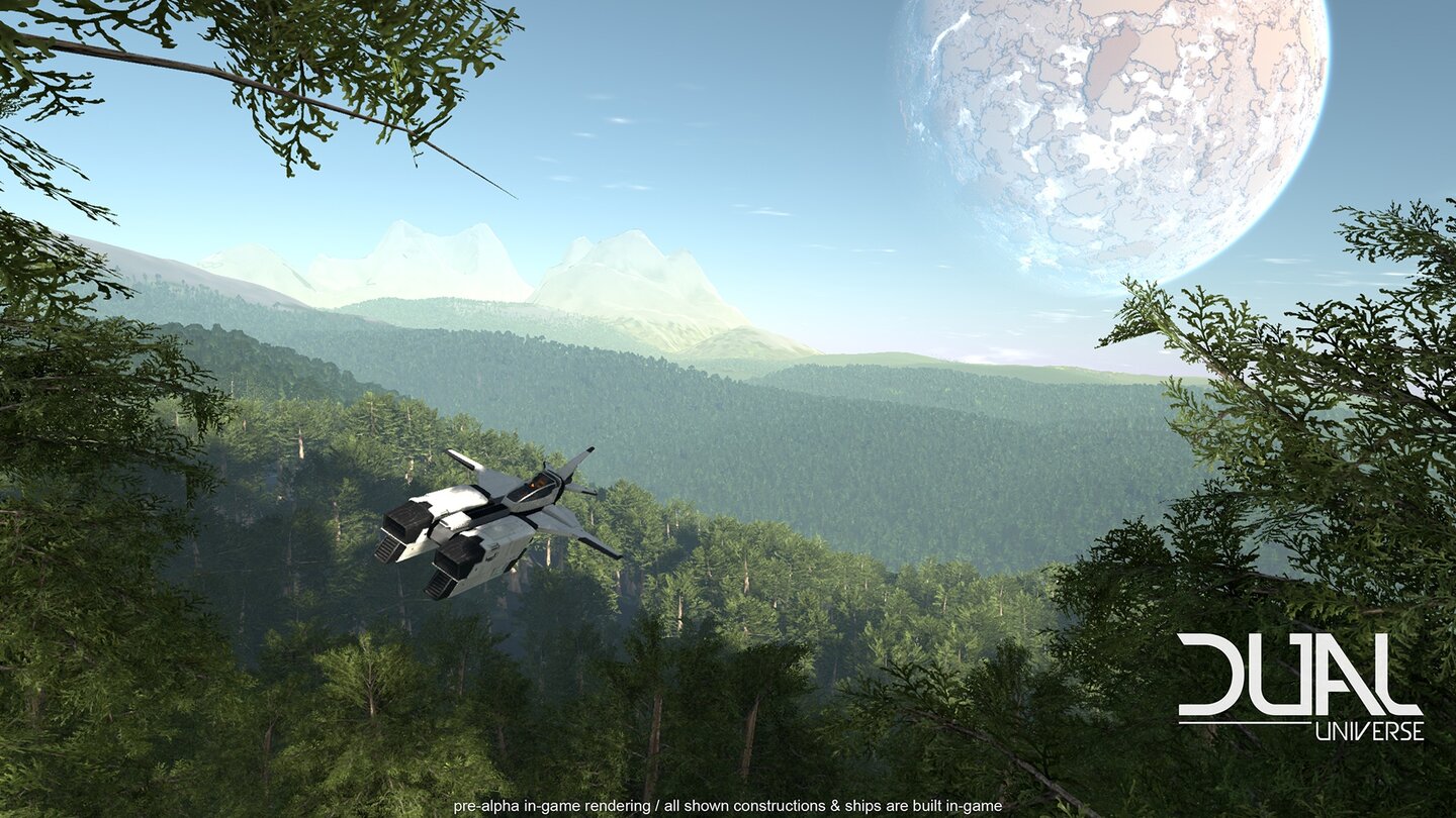 Dual Universe - PreAlpha-Screenshot - Landschaft