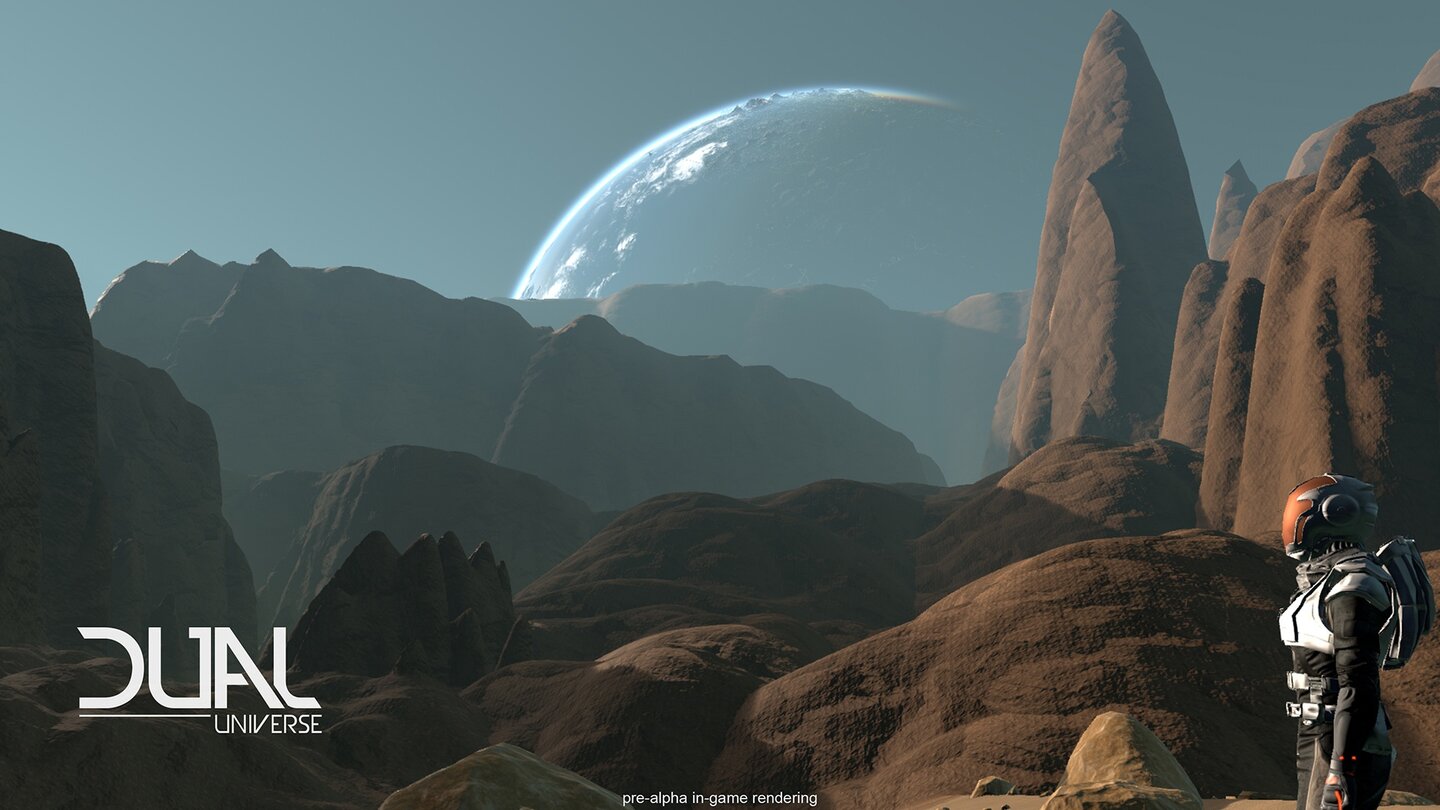 Dual Universe - PreAlpha-Screenshot - Wüste