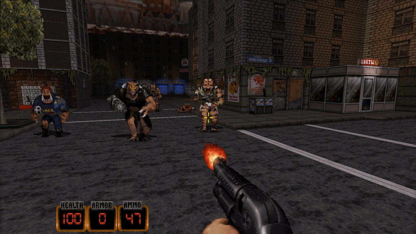 Duke Nukem 3D World Tour - Screenshots der Bonus-Kampange »Alien World Order« - Level: Red Ruckus