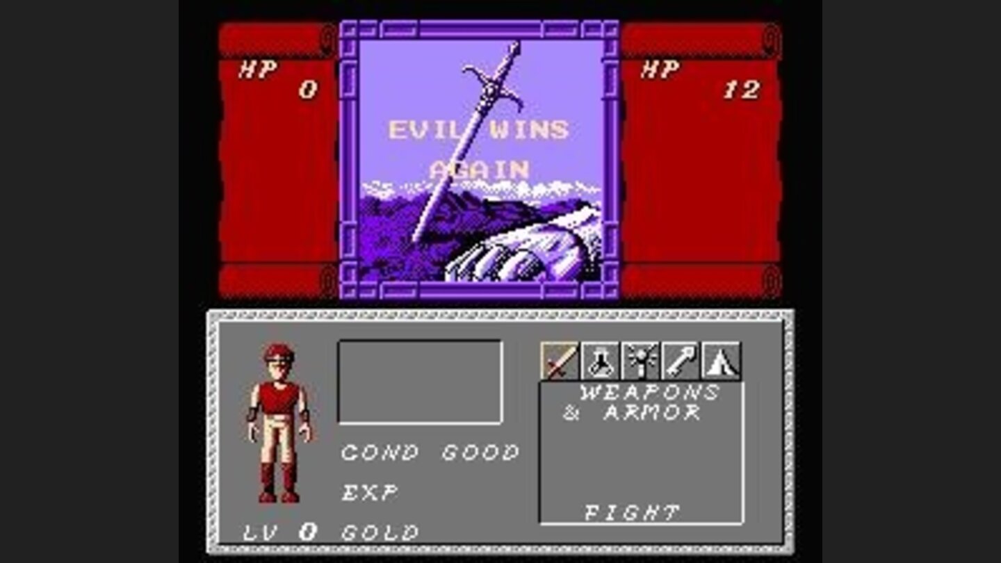 Evil wins again...