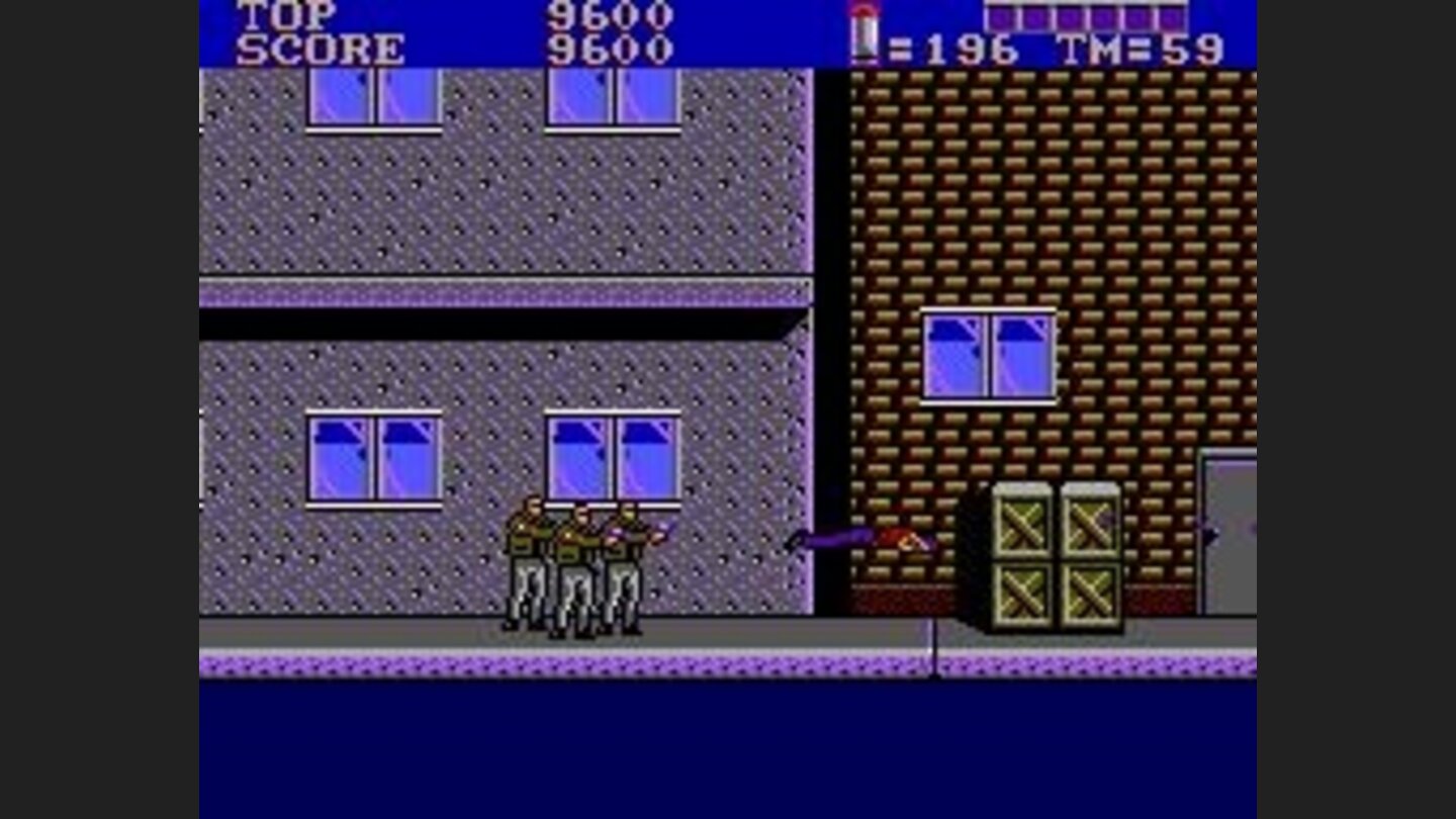 Shot dead while in the air