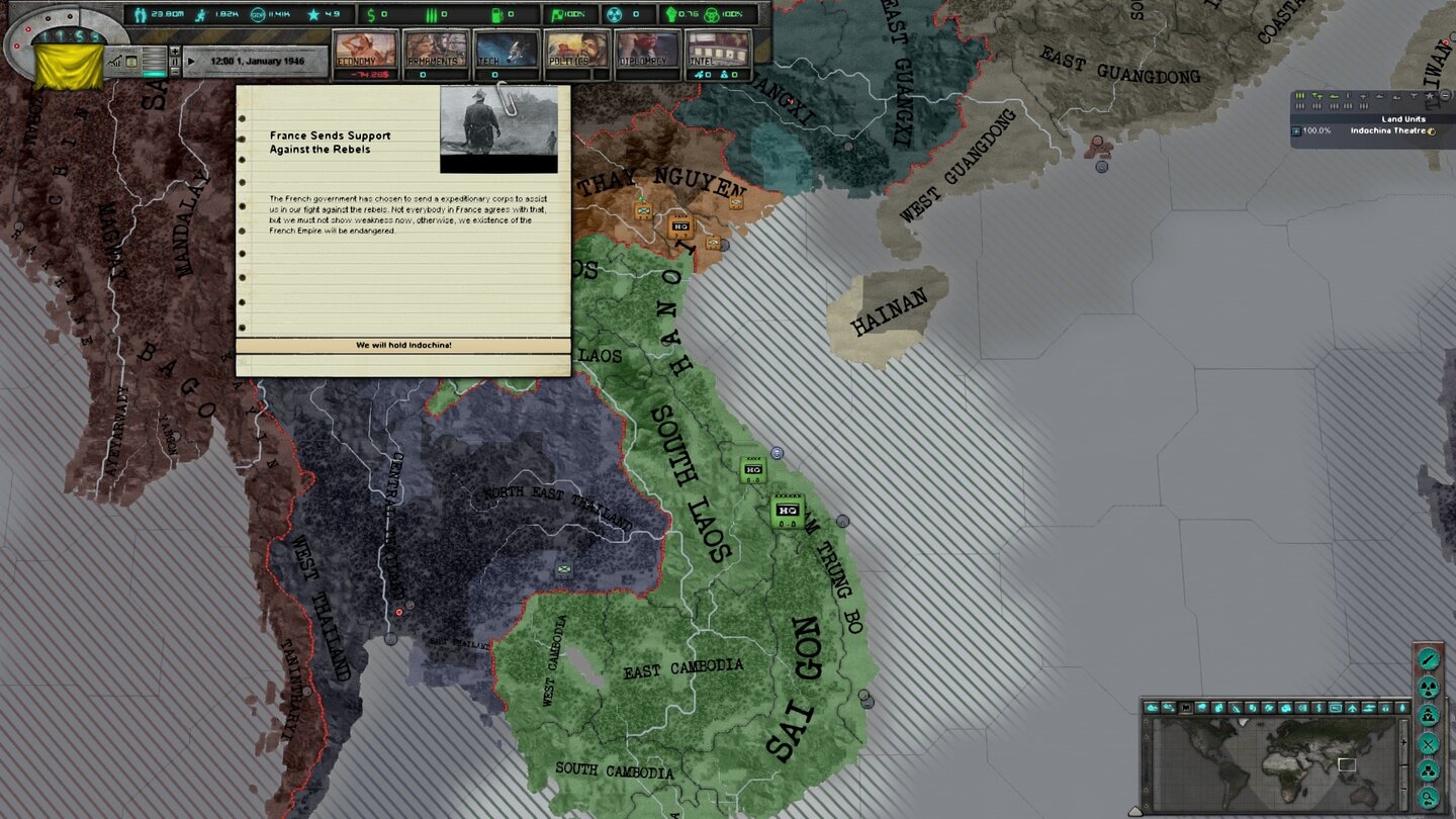 East vs. West: A Hearts of Iron Game