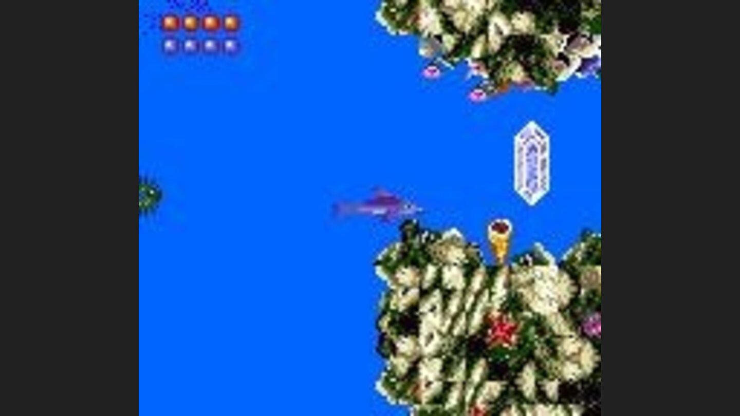 Shoot sonar at crystal and