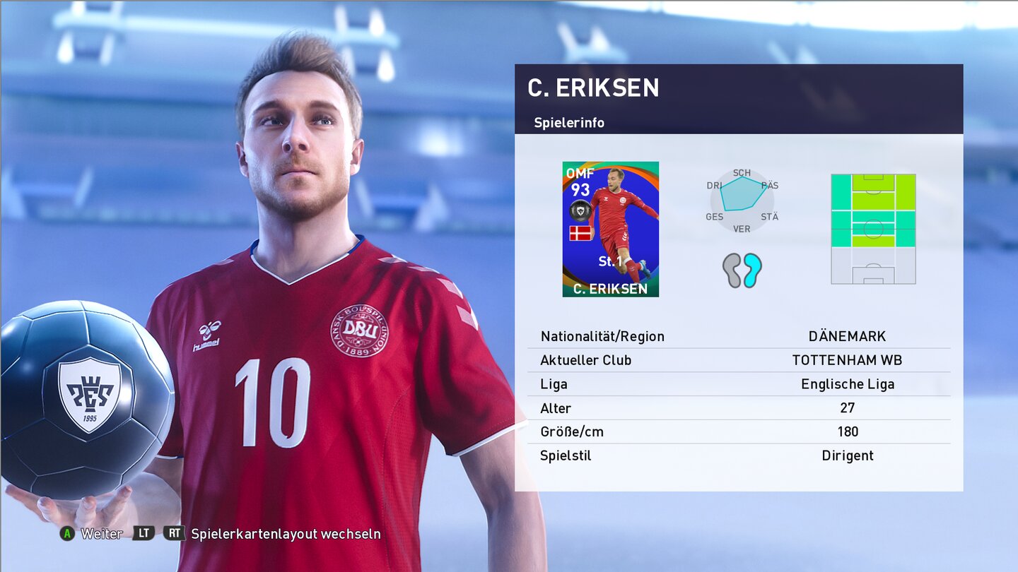 eFootball PES 2020MyClub wurde kaum überarbeitet, es gibt ein paar neue Menüs und Änderungen am Levelsystem. Fortschritt sieht anders aus, das gilt bei PES 2020 quasi für alle Modi.